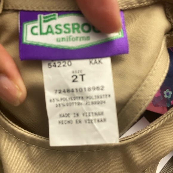 Classroom School Uniforms Toddler Preschool Girls Zig-zag Jumper 2T
NWT - Picture 5 of 5